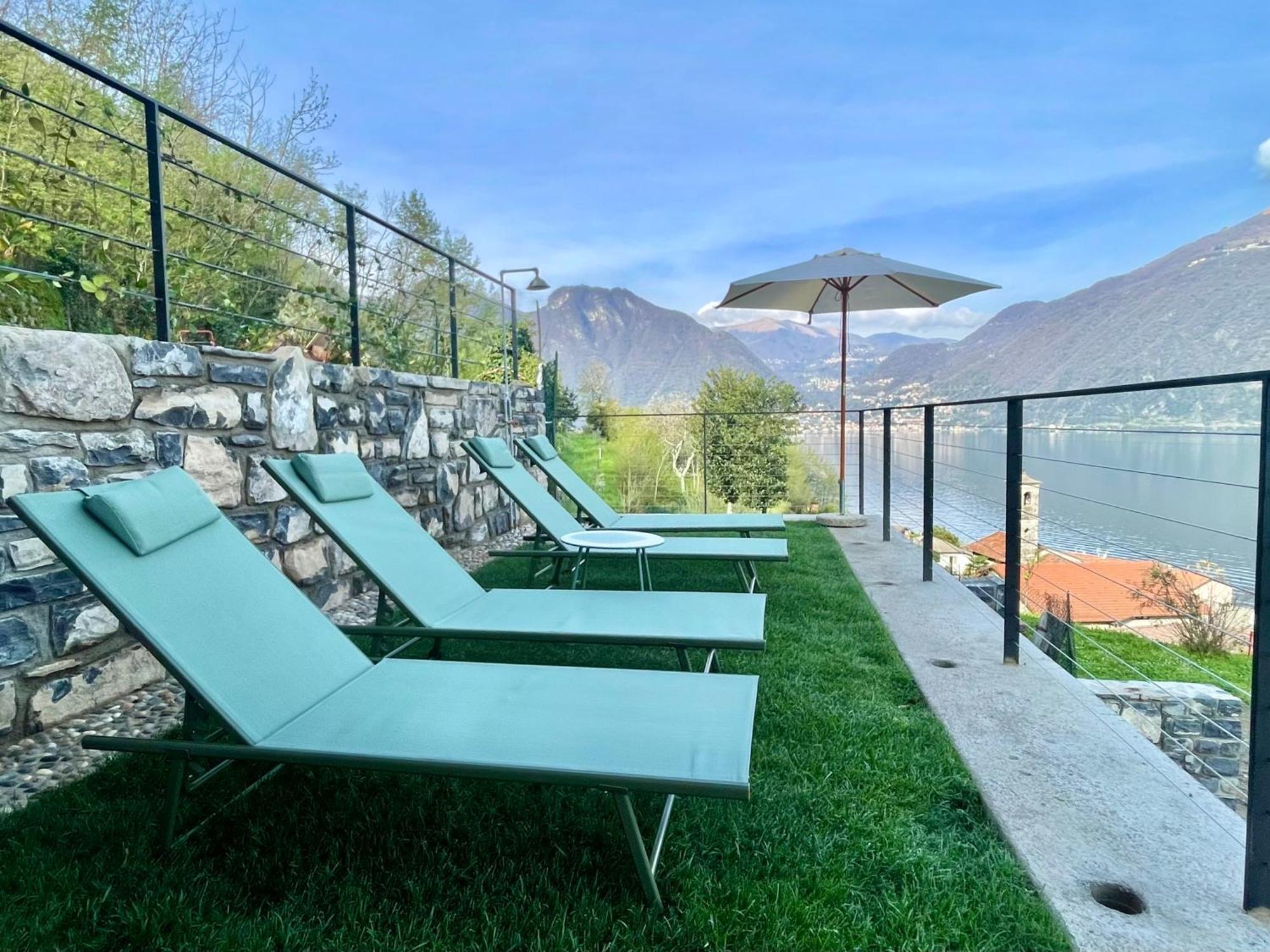 Il Noce Lake View Apartment Lezzeno Kültér fotó