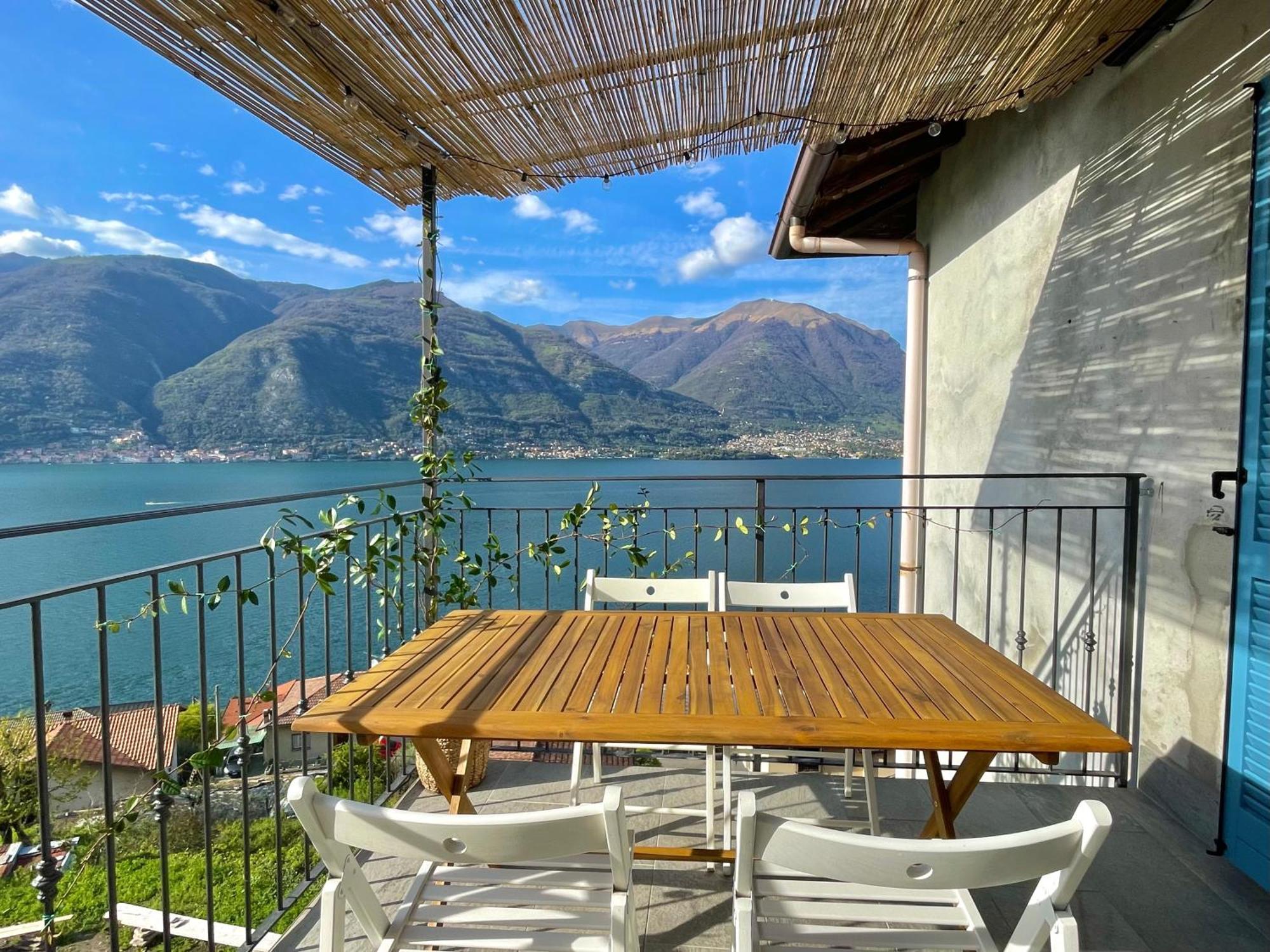 Il Noce Lake View Apartment Lezzeno Kültér fotó