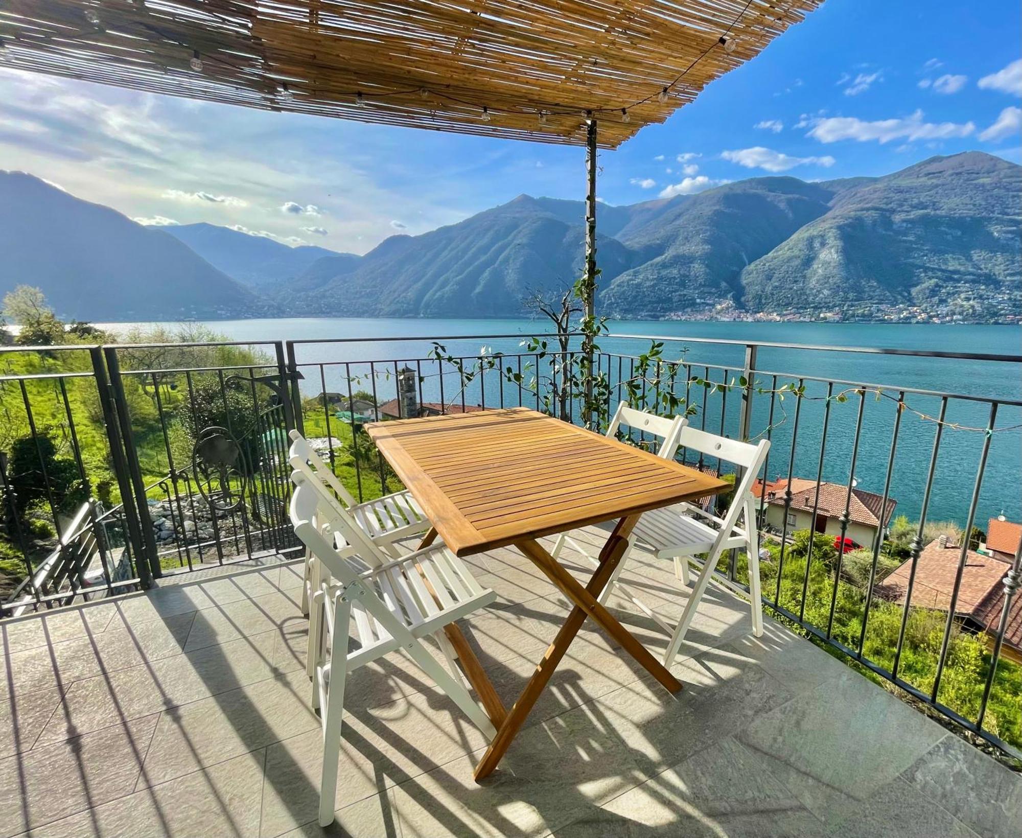 Il Noce Lake View Apartment Lezzeno Kültér fotó